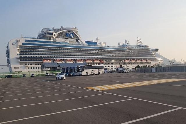 International Cruise port in Busan 